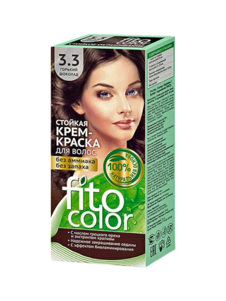 КРАСКА FITO COLOR 3.3 ГОРЬКИЙ ШОКОЛАД 