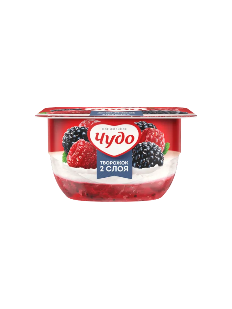 ТВОРОЖОК ЧУДО 100Г 4.2% ВИШНЯ/ЧЕРЕШНЯ