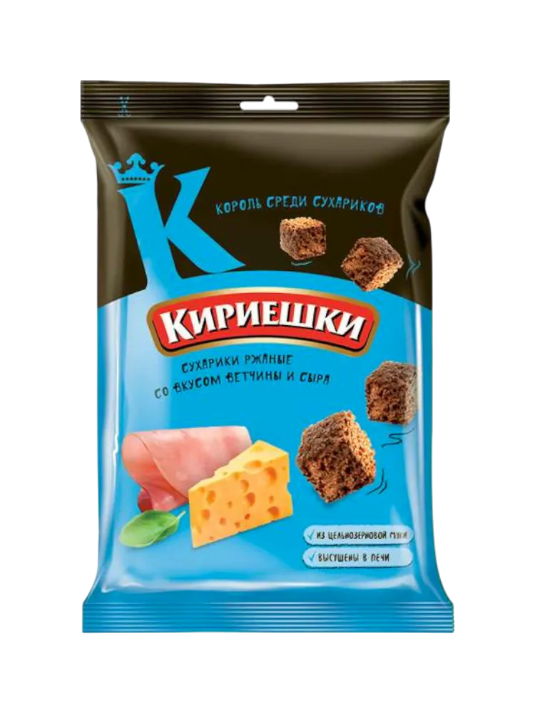 КИРИЕШКИ KDV 110Г ВЕТЧИНА С СЫРОМ