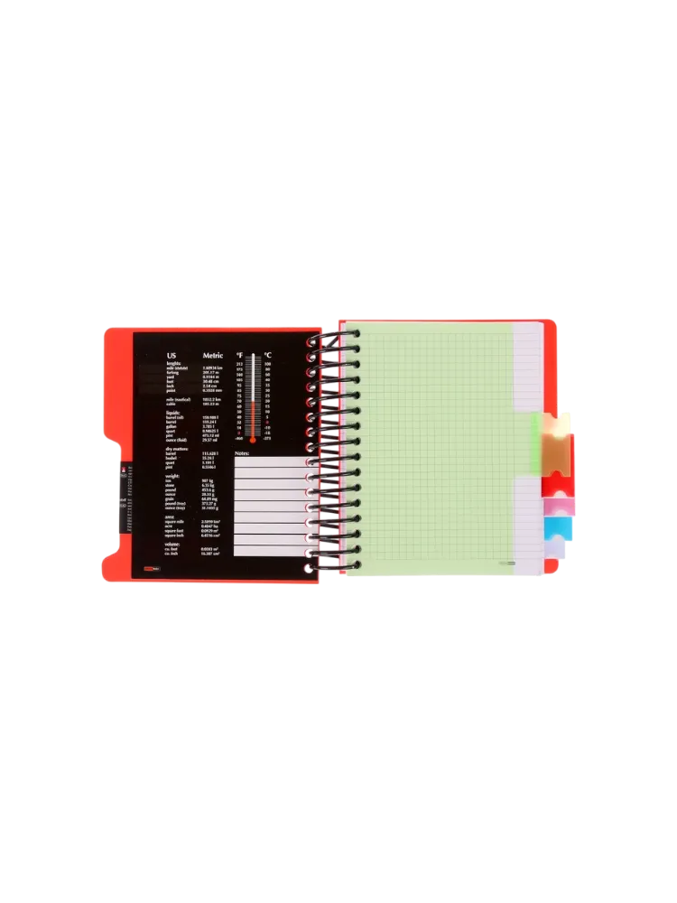 БЛОКНОТ А6 40Л КЛЕТКА BASIC НА ГРЕБНЕ