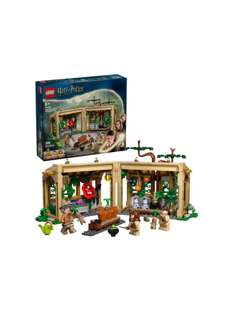 Конструктор LEGO Замок Хогвартс: Класс Гербологии, деталей 390 шт