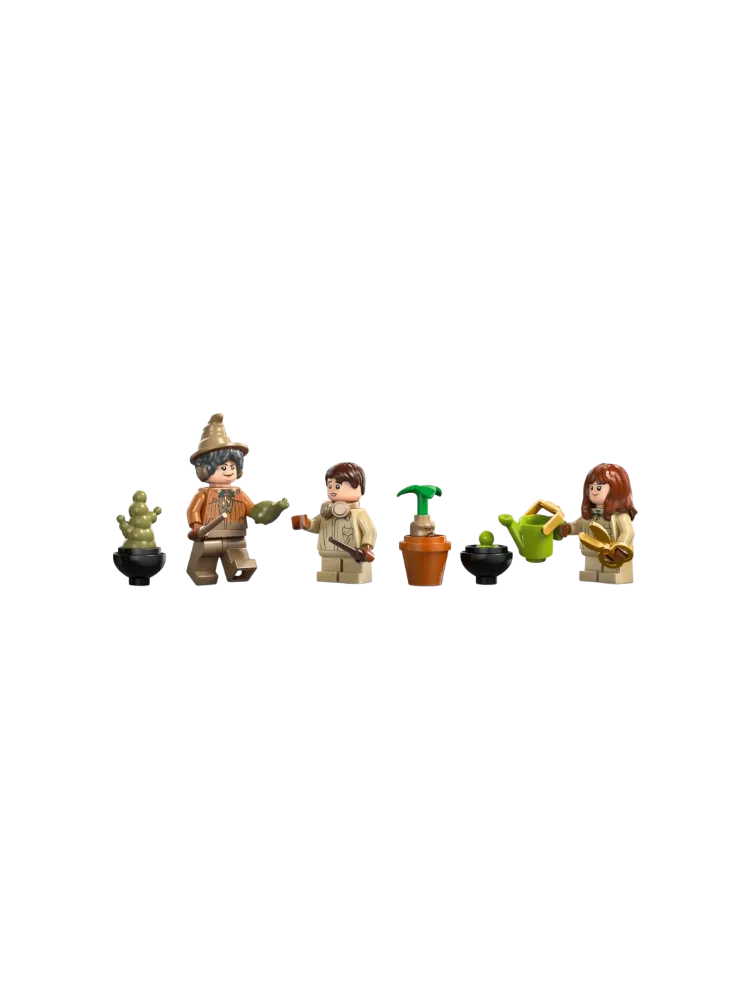 Конструктор LEGO Замок Хогвартс: Класс Гербологии, деталей 390 шт - фото 6