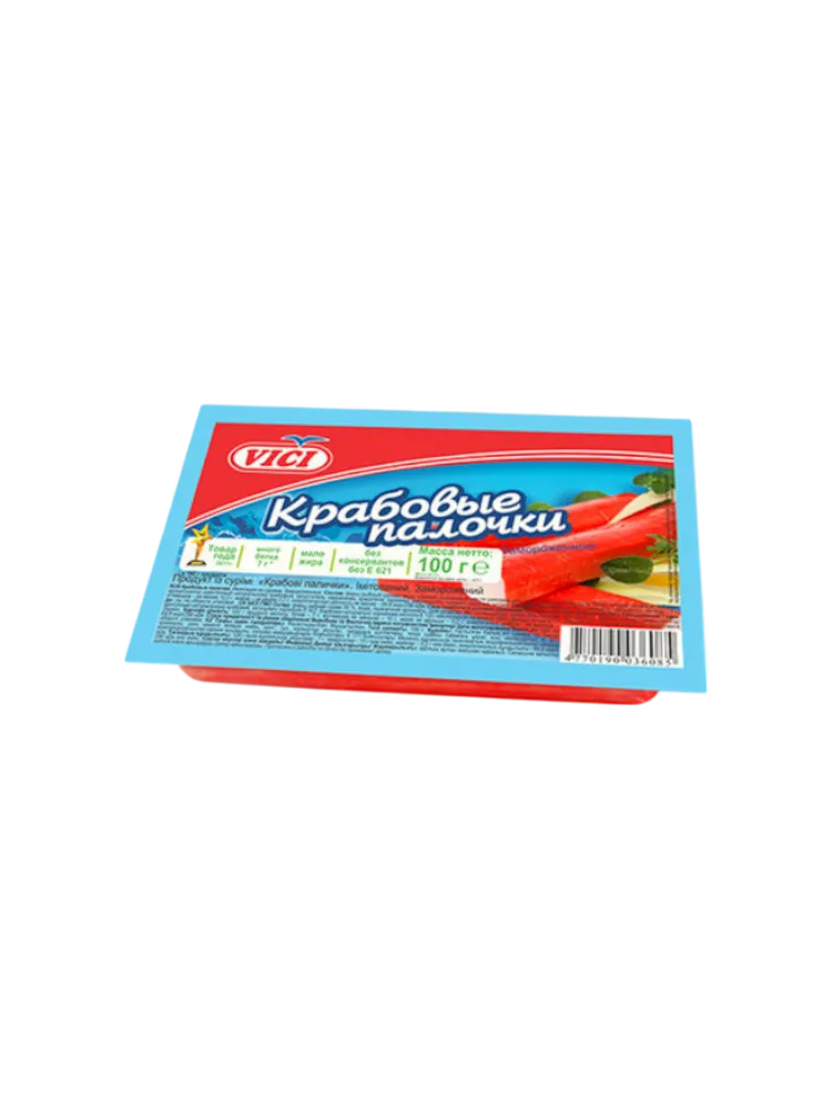 КРАБОВЫЕ ПАЛОЧКИ VICI 100Г