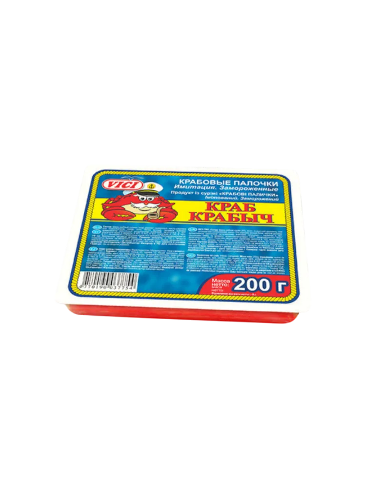 КРАБОВЫЕ ПАЛОЧКИ VICI 200Г КРАБЫЧ 