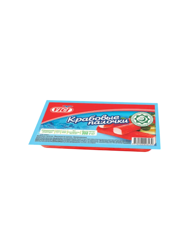 КРАБОВЫЕ ПАЛОЧКИ VICI 200Г HALAL ЗАМОР