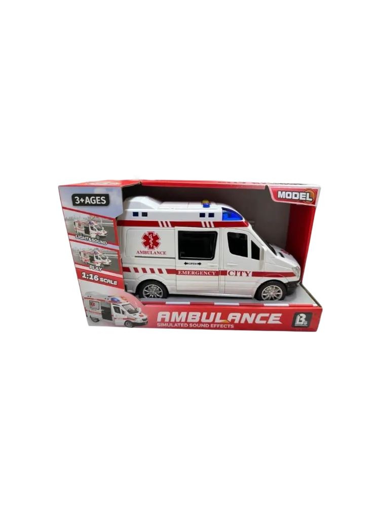 Скорая помощь Sity AMBULANCE белый