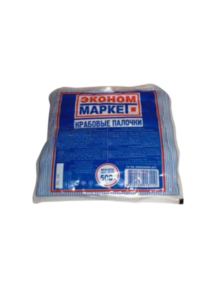 КРАБОВОЕ МЯСО ЭКОНОМ 500Г В/У 