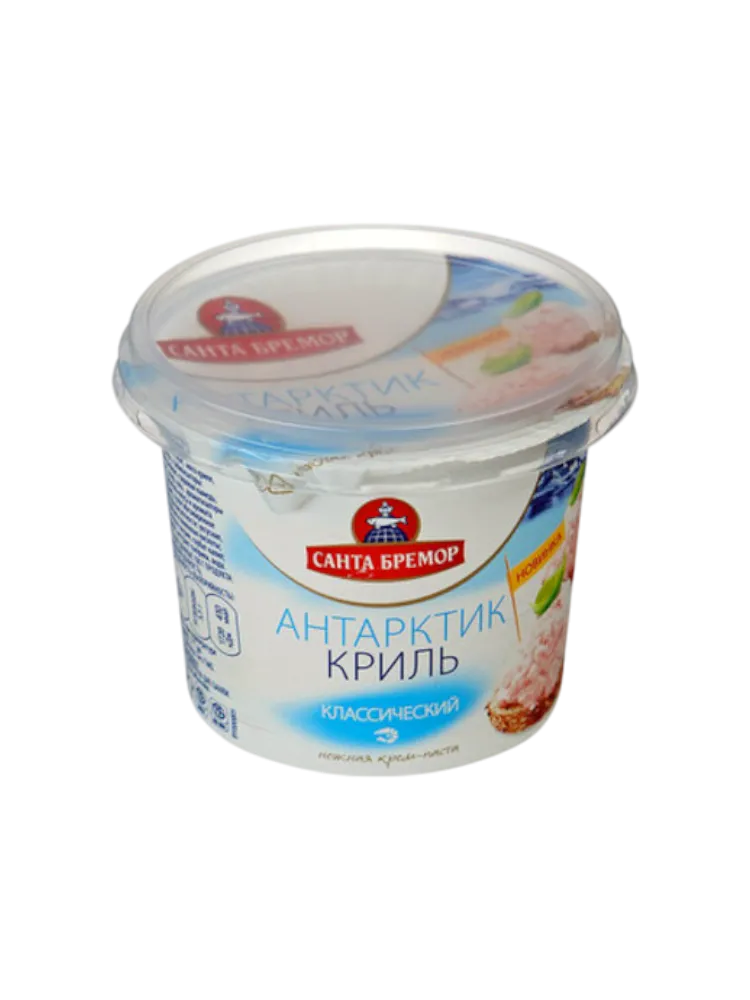 ПАСТА ИЗ МОРЕПРОДУКТОВ САНТА БРЕМОР 150Г КРИЛЬ КЛАССИЧЕСКИЙ 