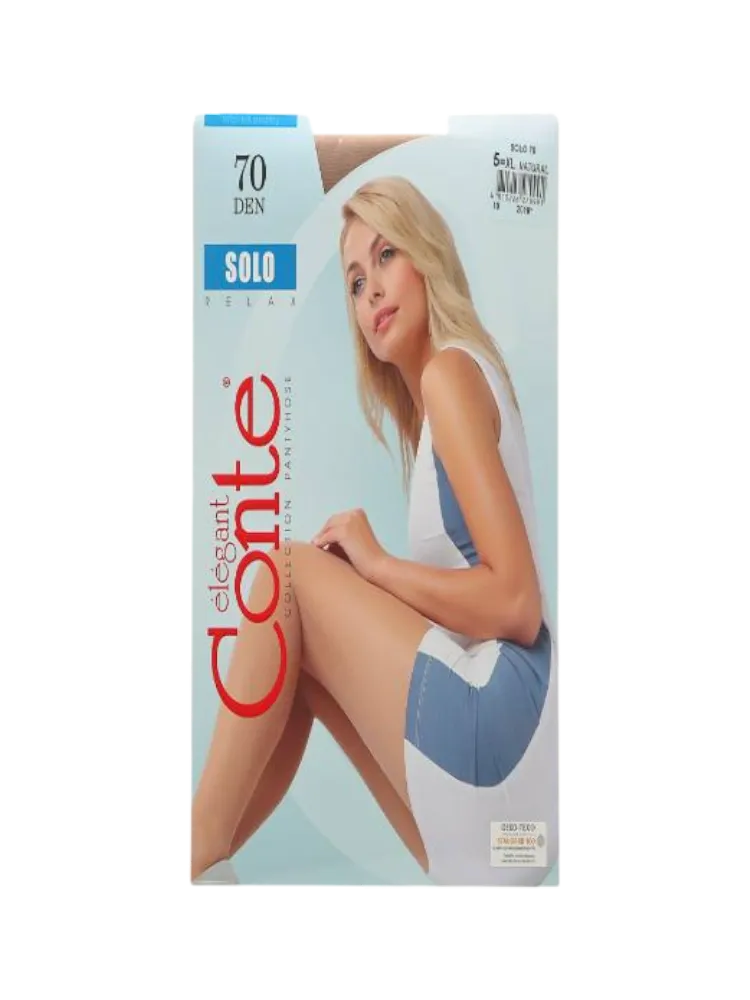 КОЛГОТКИ CONTE SOLO 20 NERO 4