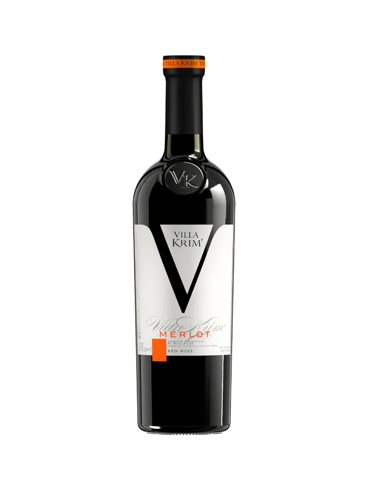 ВИНО VILLA KRIM 0.75Л MERLOT КР СУХ - фото 1