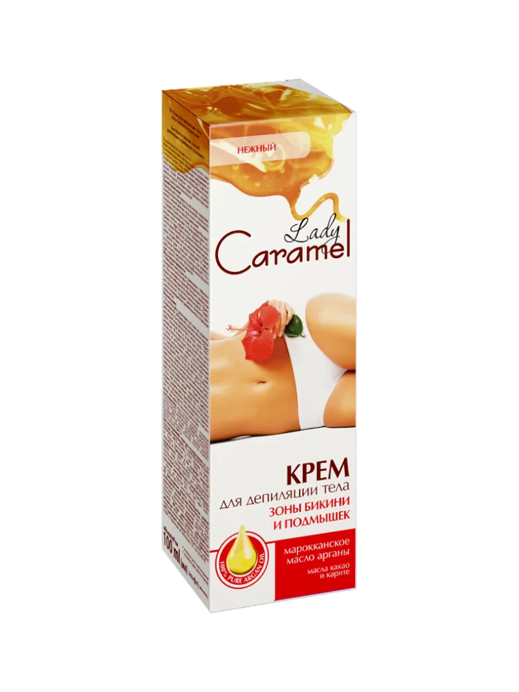 КРЕМ Д/ДЕПИЛ CARAMEL 100МЛ БИКИНИ - фото 1