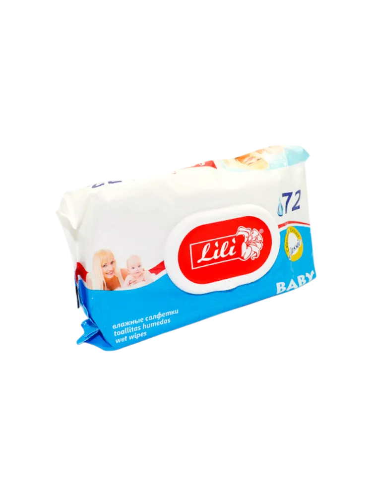 САЛФЕТКИ ВЛАЖ СМАЙЛ BABY 72ШТ NEWBORN С КЛАПОНОМ