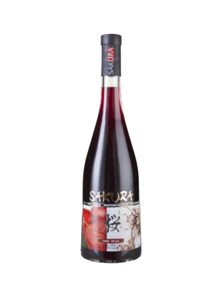 ВИНО SAKURA 0.75Л КРАСНАЯ СЛИВА  - фото 1