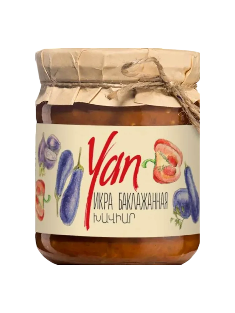 ИКРА YAN 260Г БАКЛАЖАНОВАЯ 