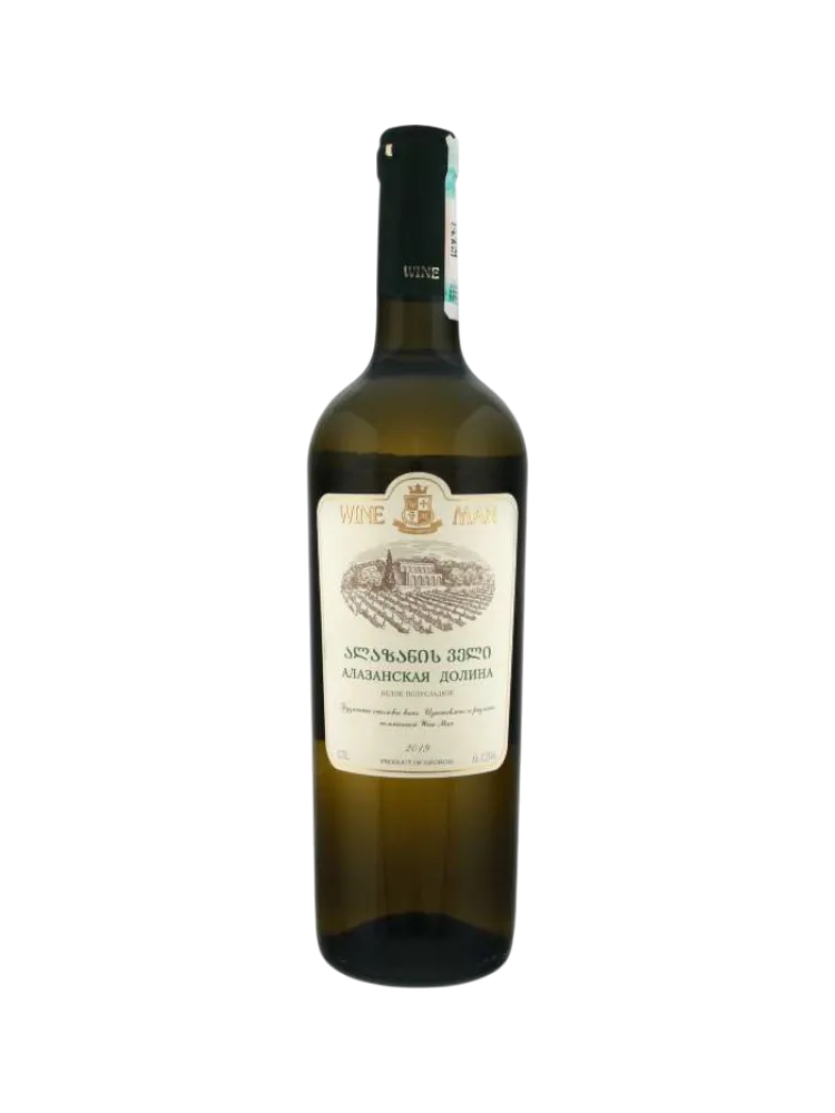 ВИНО WM АЛАЗАНСКАЯ ДОЛИНА 0.75Л БЕЛ П/СЛ - фото 1