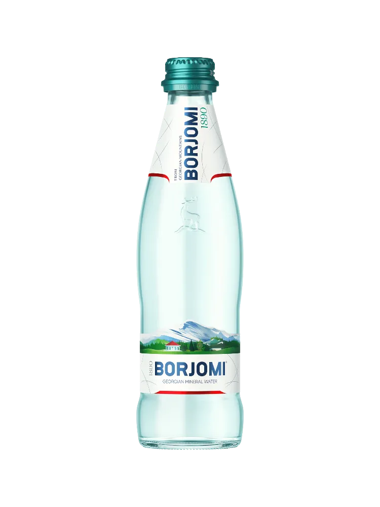 ВОДА БОРЖОМИ 0.33Л СТ/Б