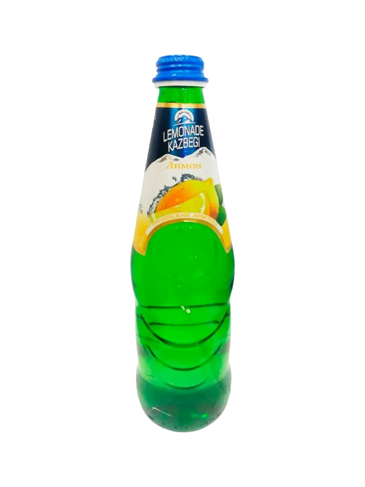 ЛИМОНАД ГРУЗИНСКИЙ КАЗБЕГИ СО ВКУСОМ ЛИМОНА 0,5Л 