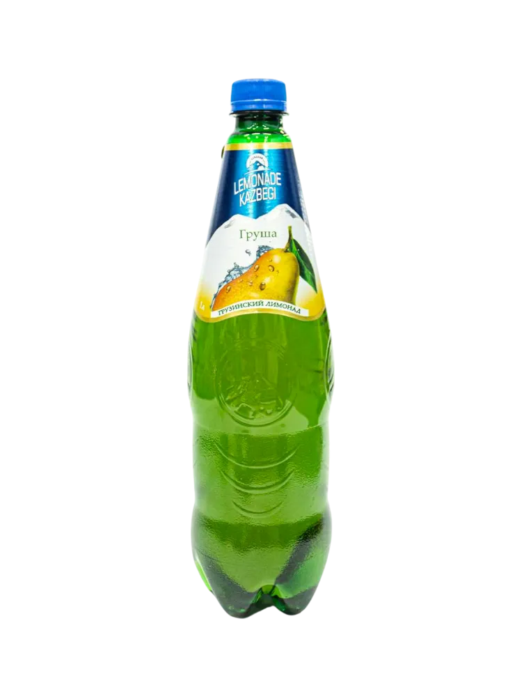 ЛИМОНАД ГРУЗИНСКИЙ КАЗБЕГИ СО ВКУСОМ ГРУШИ 1Л 