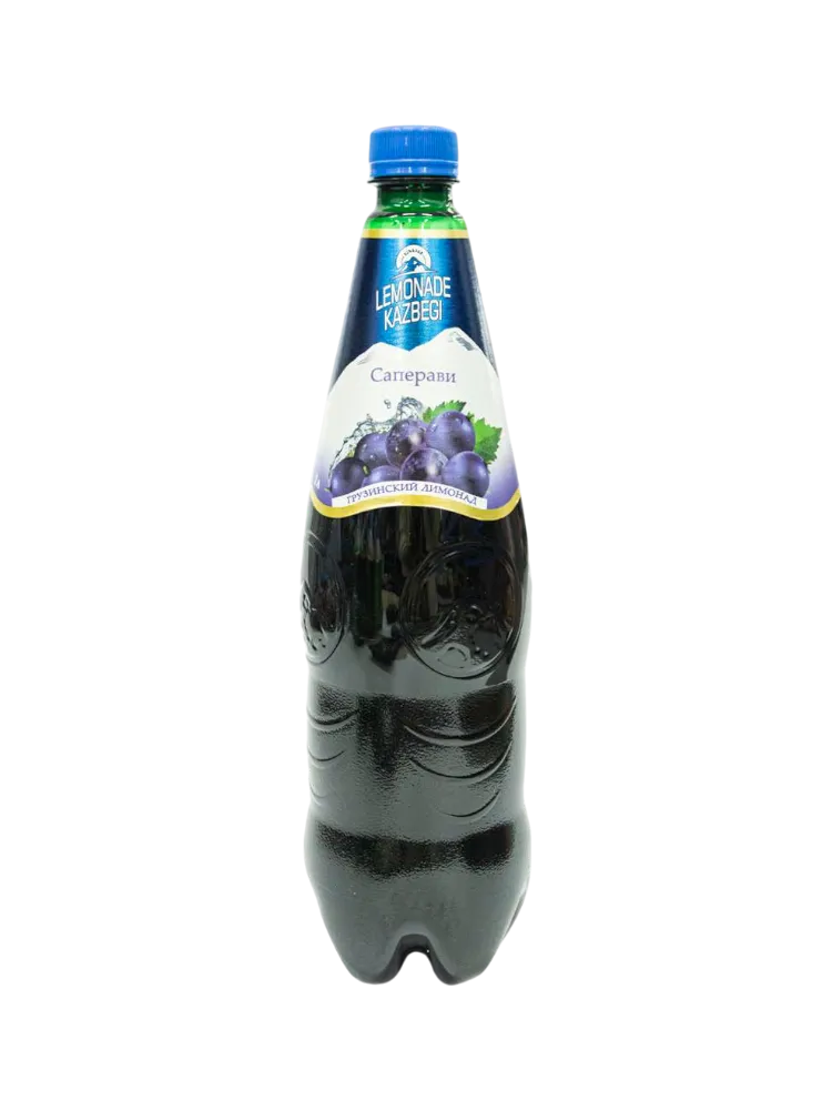 ЛИМОНАД ГРУЗИНСКИЙ КАЗБЕГИ СО ВКУСОМ САПЕРАВИ 1Л 