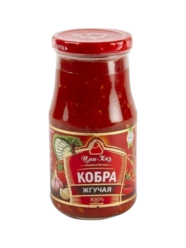 СОУС ЦИН-КАЗ 500Г КОБРА ЖГУЧАЯ СТ/Б