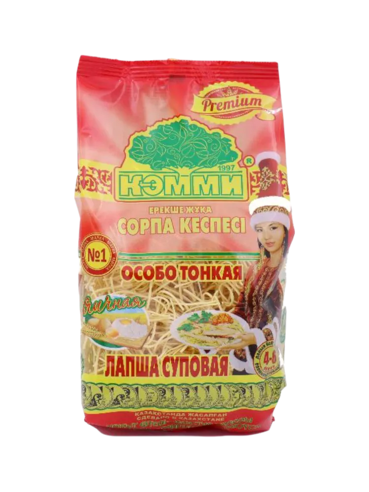 ЛАПША КЭММИ 200Г СУПОВАЯ ЯИЧНАЯ 