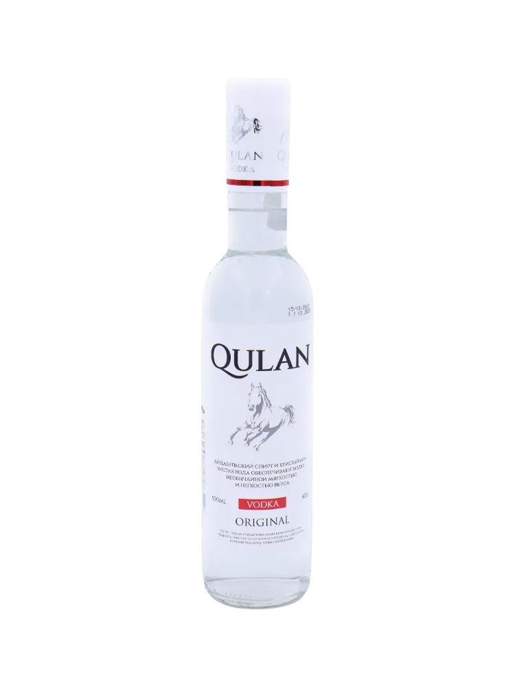 ВОДКА QULAN ORIGINAL 0.5Л БЕЛЫЙ - фото 1