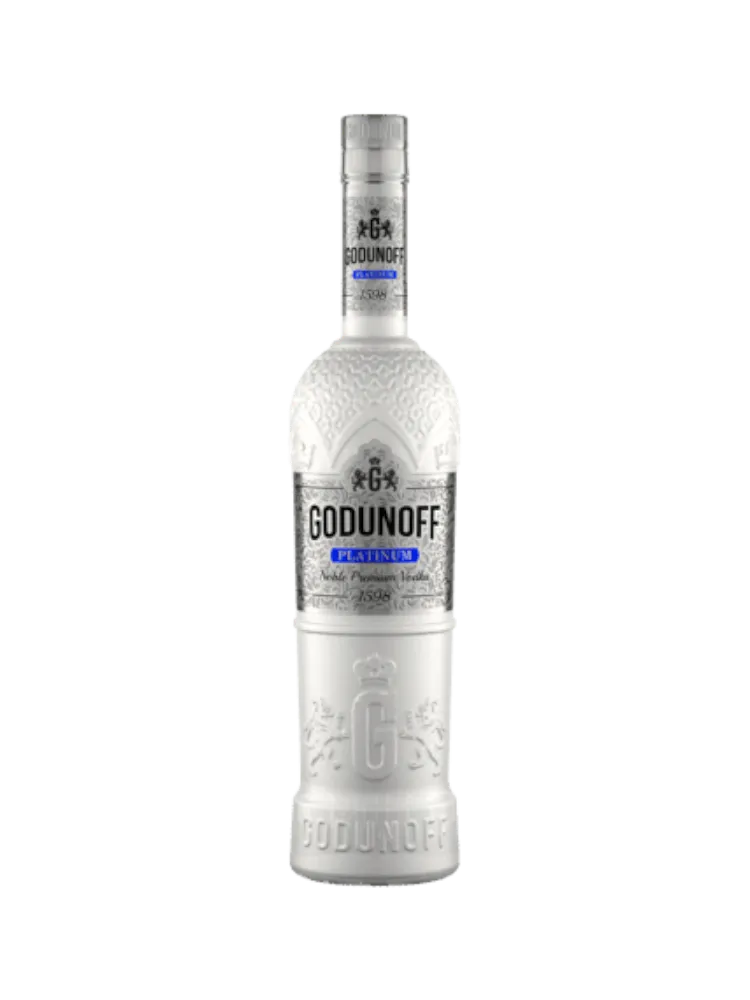 ВОДКА GODUNOFF 0,5Л PLATINUM - фото 1