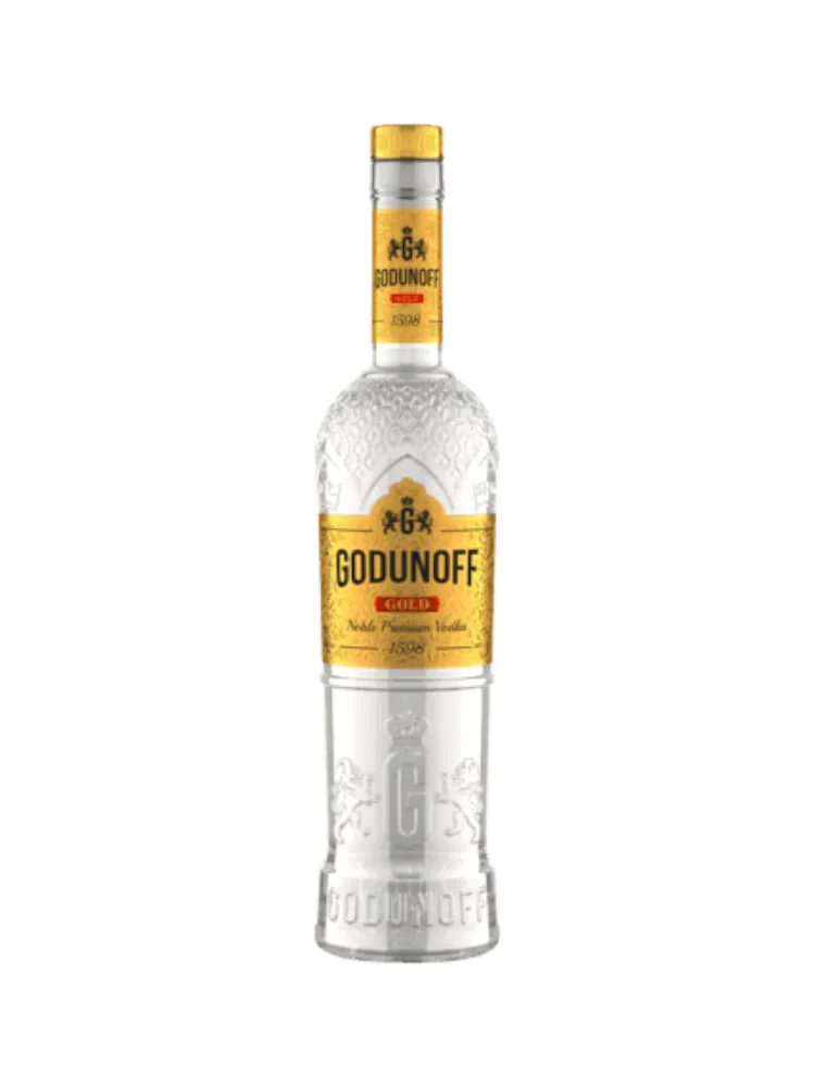 ВОДКА GODUNOFF 0,5Л GOLD - фото 1