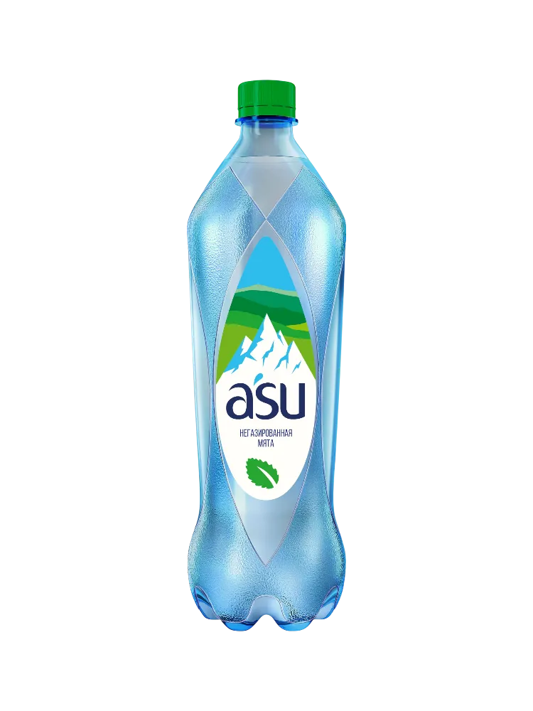 ВОДА A`SU 1Л МЯТА Н/ГАЗ