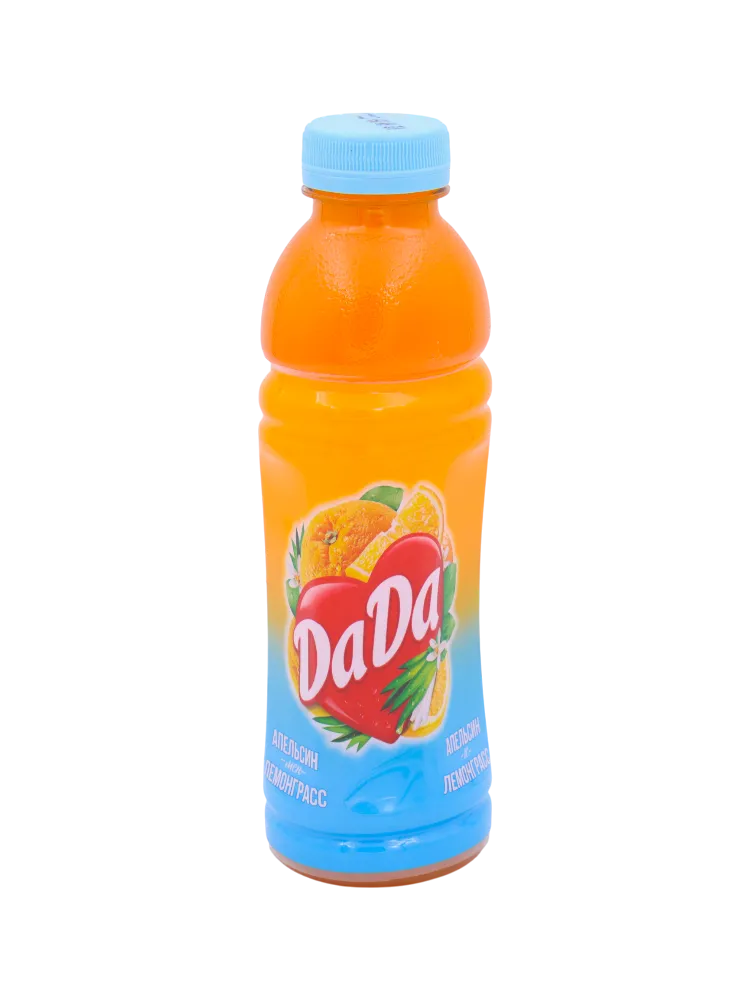 СОК ДА ДА 0.5Л АПЕЛЬСИН/ЛЕМОНГРАСС