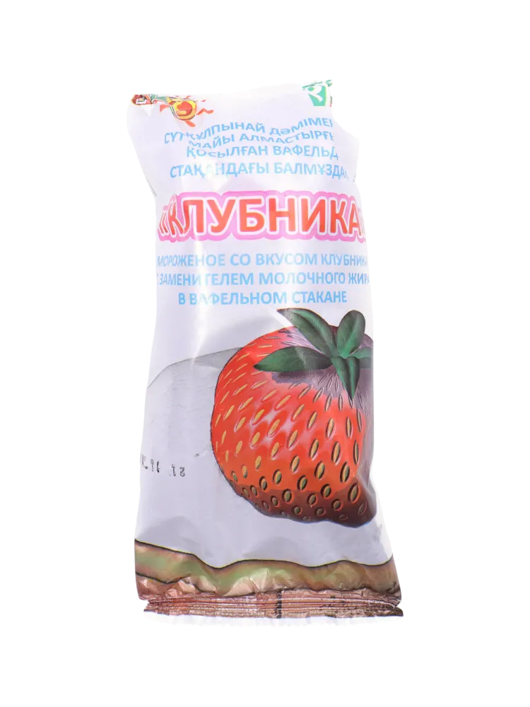 МОРОЖ АЙЗА 75Г КЛУБНИКА СТАКАНЧИК