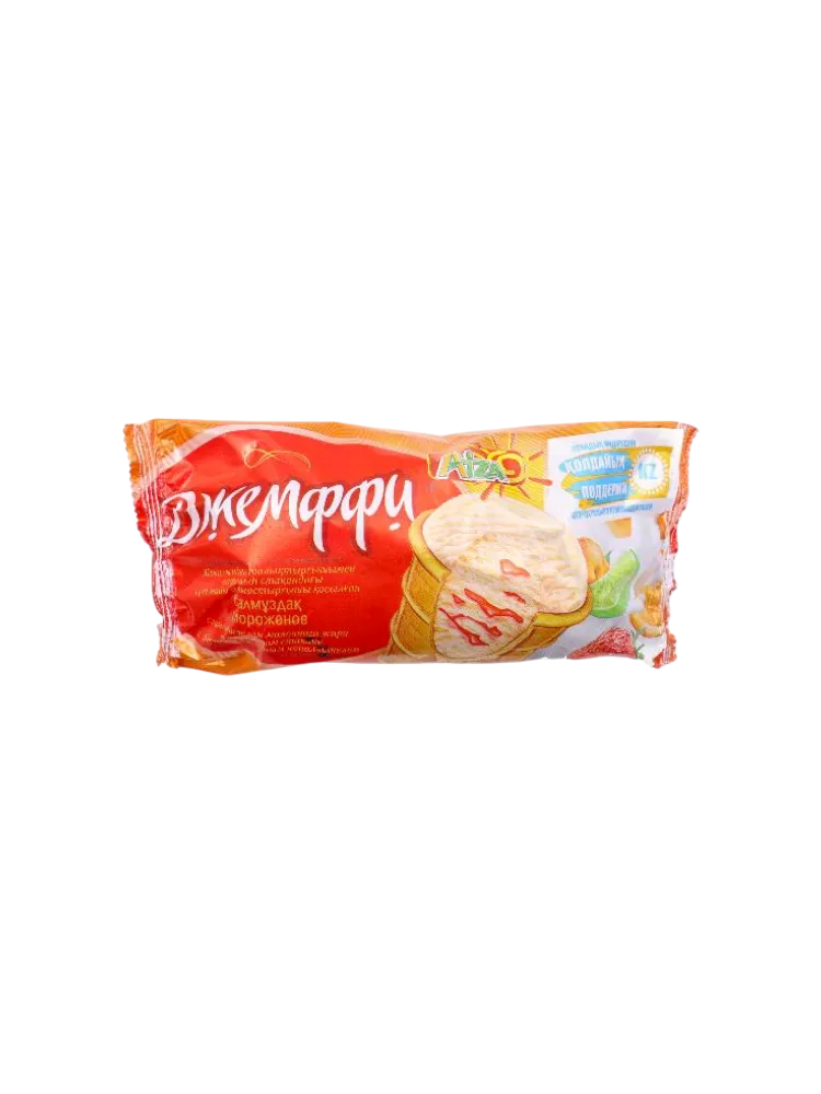 МОРОЖ ДЖЕМФФИ 75Г ПЛОМБИР С ФРУКТОВЫ ДЖЕМОМ СТАКАН