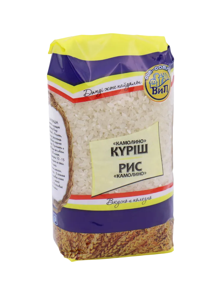 КРУПА ВИП 800Г РИС КАМОЛИНО