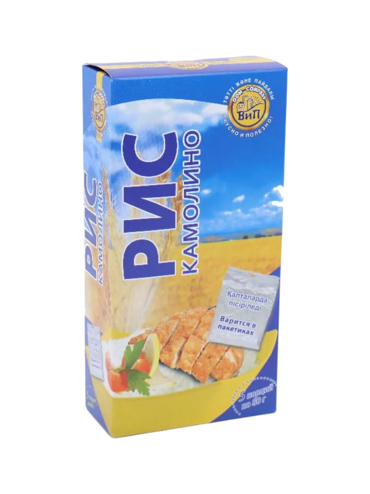 КРУПА ВИП 5*80Г РИС КАМОЛИНО