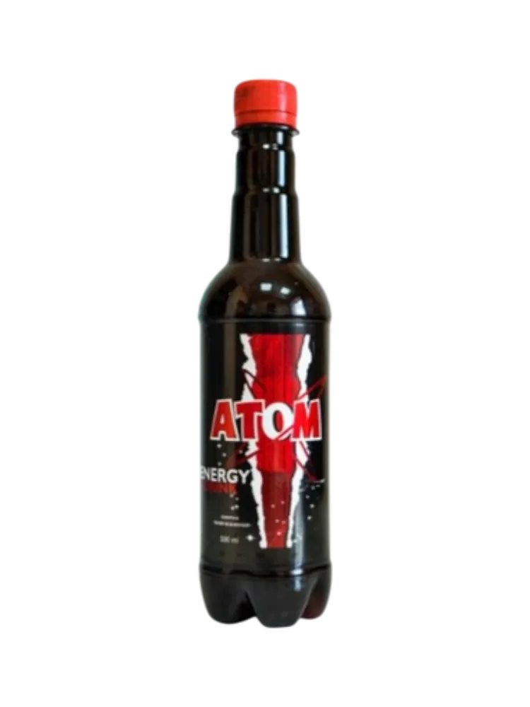 НАПИТОК ЭНЕРГЕТ AQUEENA АТОМ 0.5Л CLASSIC ПЛ/Б