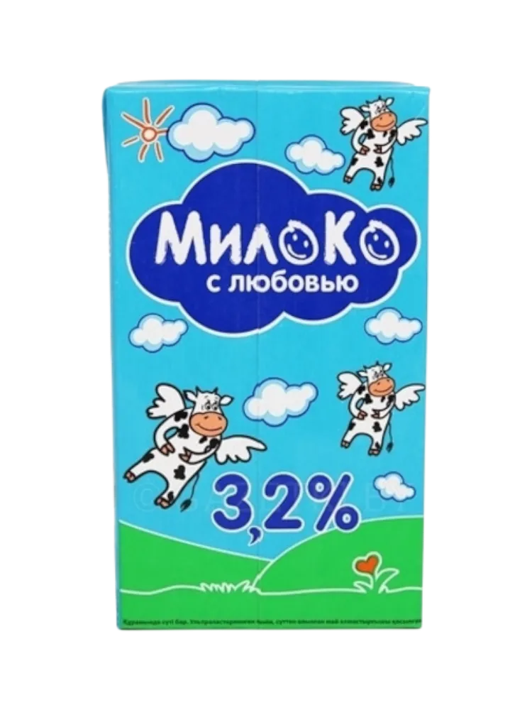 МОЛОКО МИЛОКО 950МЛ 3.2% МОЛОЧНЫЙ НАПИТОК Т/П 
