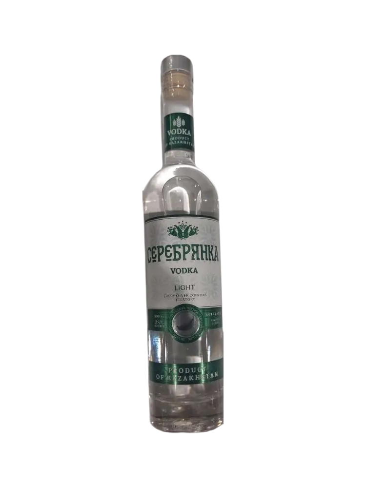 ВОДКА СЕРЕБРЯНКА LIGHT 0.5Л 40% - фото 1