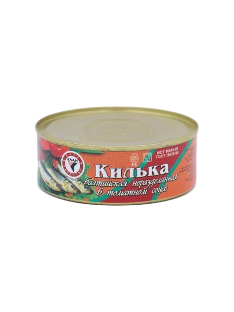 КОНСЕРВЫ УЛАН 240Г КИЛЬКА В Т/С УСТЬ КАМЕНОГОРСК