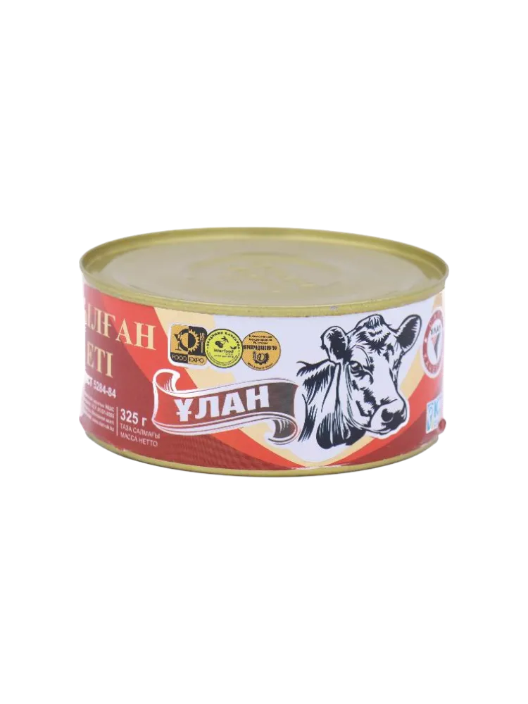 КОНСЕРВЫ УЛАН 325Г ГОВЯДИНА ТУШЕНАЯ КРАСНАЯ БАНКА