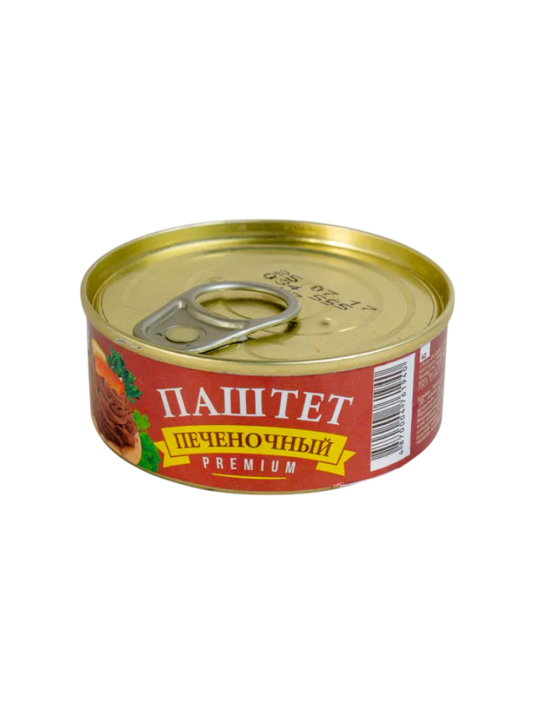 ПАШТЕТ УЛАН 100Г PREMIUM ПЕЧЕНОЧНЫЙ