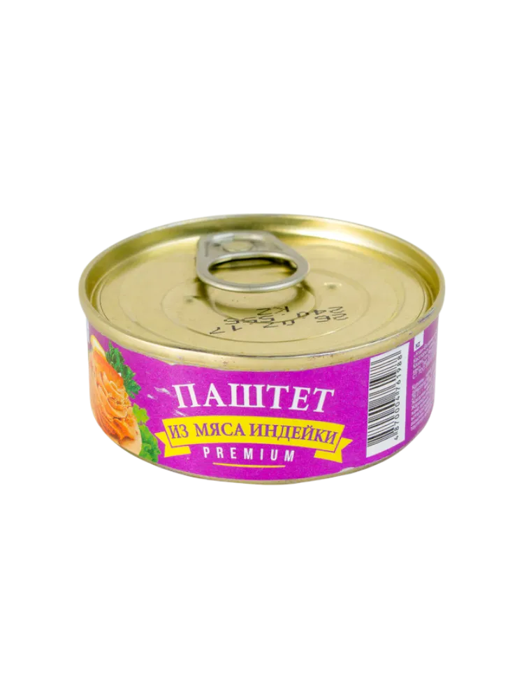 ПАШТЕТ УЛАН 100Г PREMIUM ИЗ МЯСА ИНДЕЙКИ