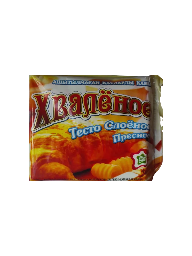 ТЕСТО ХВАЛЕННОЕ 800Г СЛОЕННОЕ