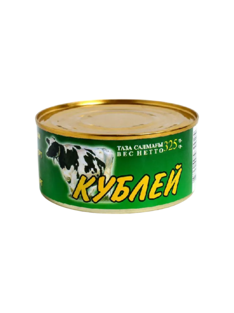 КОНСЕРВЫ КУБЛЕЙ 325Г ГОВЯДИНА ТУШЕНАЯ В/С УРАЛЬСК 