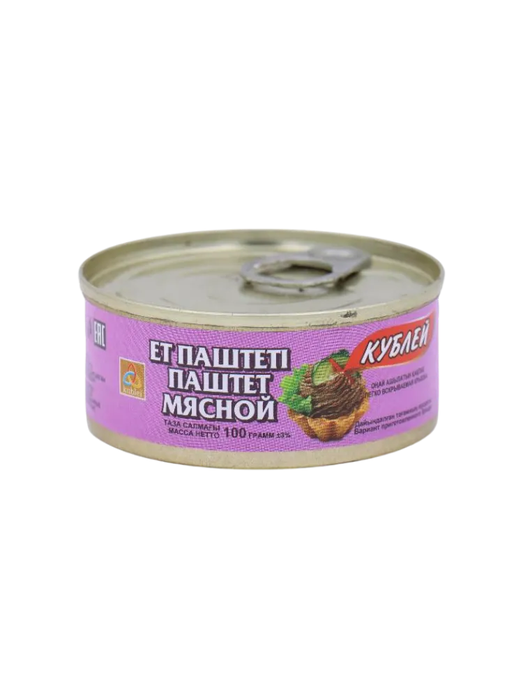 ПАШТЕТ КУБЛЕЙ 120Г МЯСНОЙ КЛЮЧ 