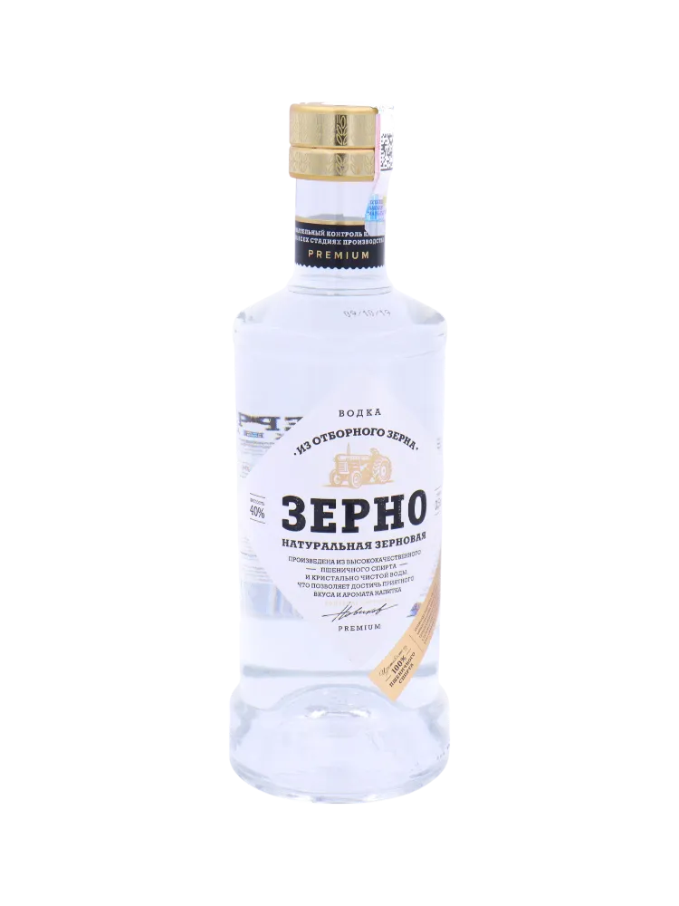 ВОДКА ЗЕРНО 0.5Л  - фото 1