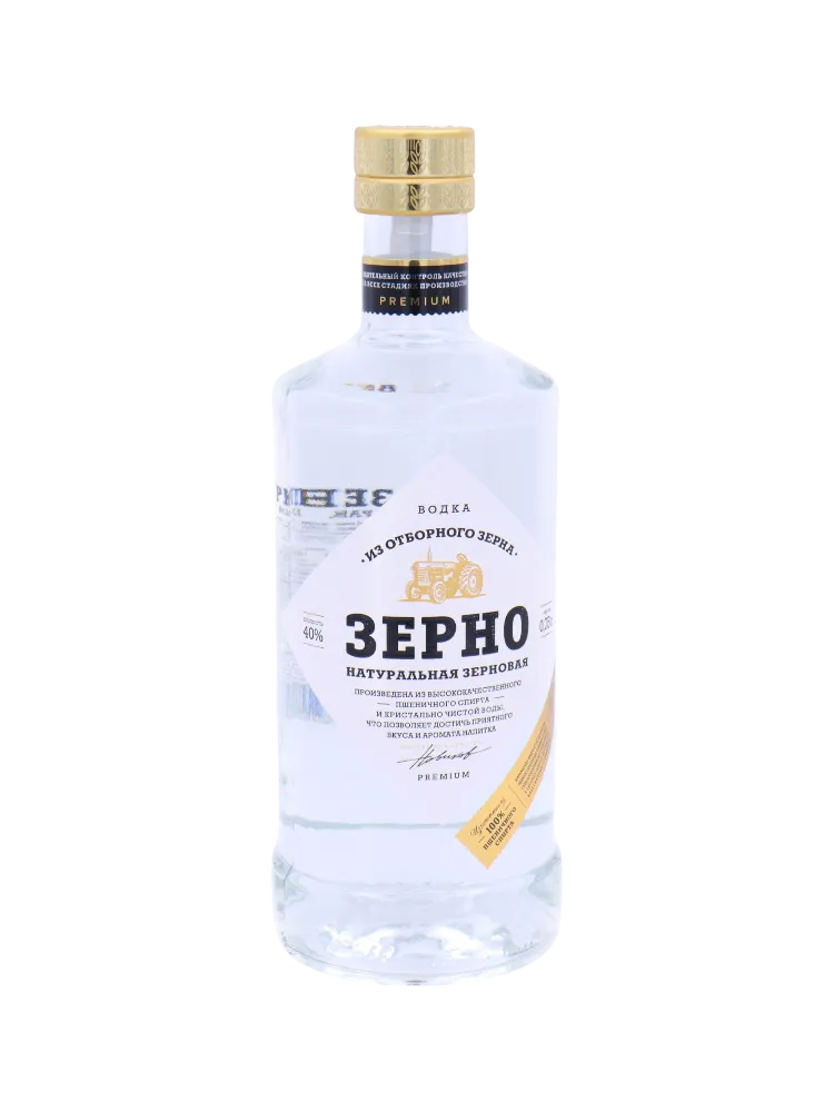 ВОДКА ЗЕРНО 0.7Л - фото 1