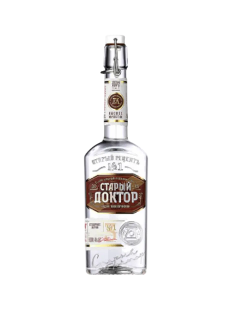 ВОДКА СТАРЫЙ ДОКТОР 0.5Л КЛАССИЧЕСКАЯ - фото 1