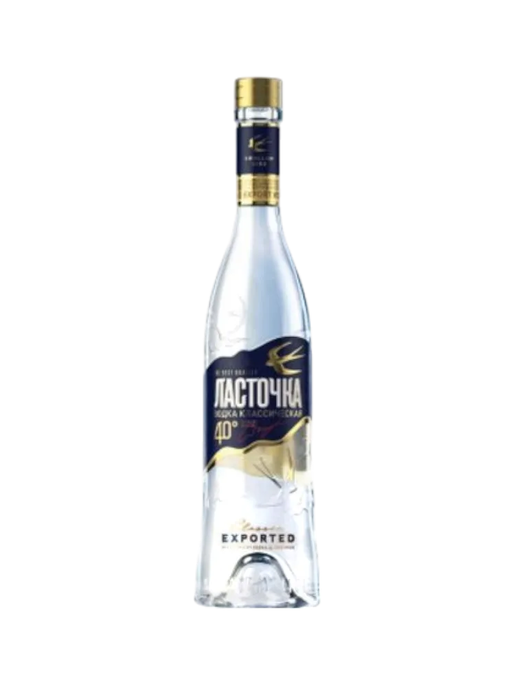 ВОДКА ЛАСТОЧКА 0.5Л КЛАССИЧЕСКАЯ - фото 1