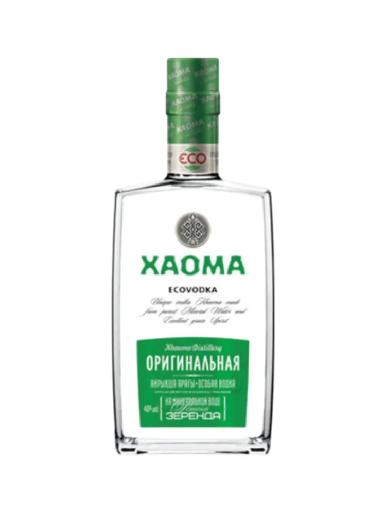 ВОДКА ХАОМА 0.5Л ОРИГИНАЛЬНАЯ ЗЕРЕНДА - фото 1
