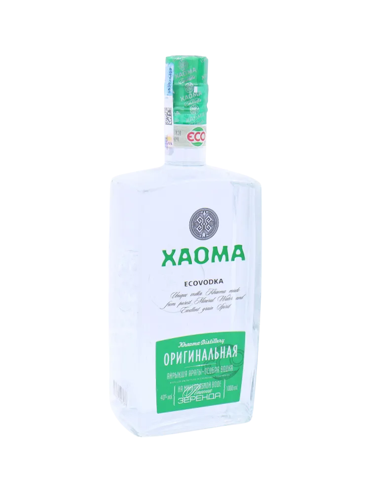 ВОДКА ХАОМА 1Л ОРИГИНАЛЬНАЯ ЗЕРЕНДА - фото 1